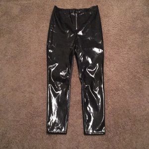 Silence + Noise Patent leather pants